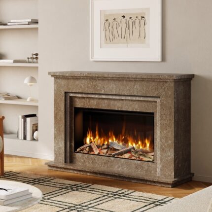 Evonic Bourton Volektra Electric Fireplace Suite