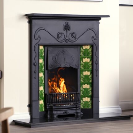 Carron Valentine Cast Iron Combination Fireplace
