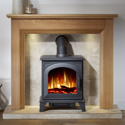 Firetti Mayfair Electric Fireplace with Stove