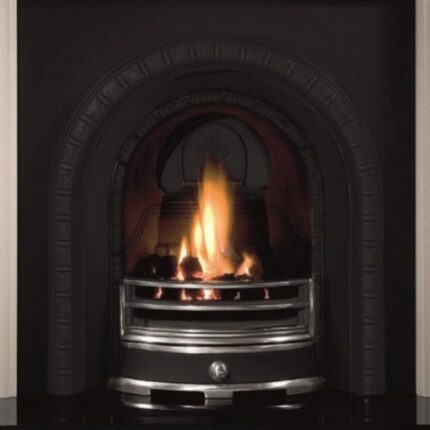 Gallery Henley Cast Iron Insert, Black
