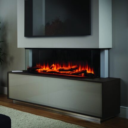 Katell Modena i1250E 69" Electric Fireplace Media Unit