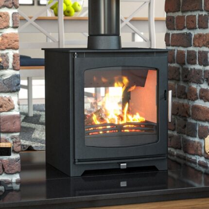 Henley Hazelwood Double Sided Wood Burning Stove