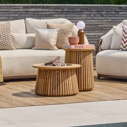 Happy Cocooning Lagune Round 60 Fire Pit Table