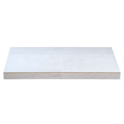 OER Madison White Tiled Hearth 54" x 15"