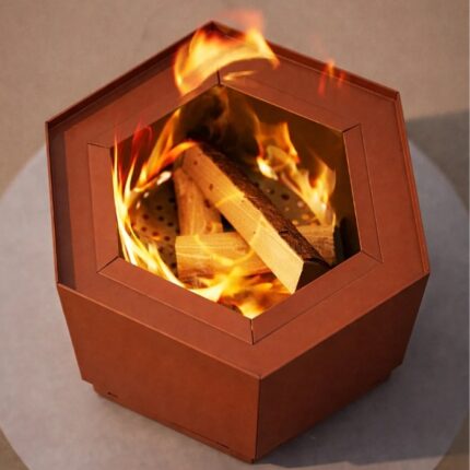 Pollen Hex Smokeless Firepit, Small