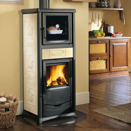 La Nordica Rossella Plus Forno Evo Wood burning Cook Stove, Liberty