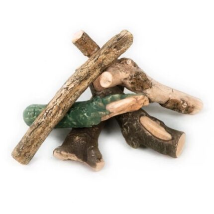 Scandiflames Decoration Wood Mix, 5 Pieces