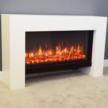 Suncrest Detroit 47" Electric Fireplace Suite