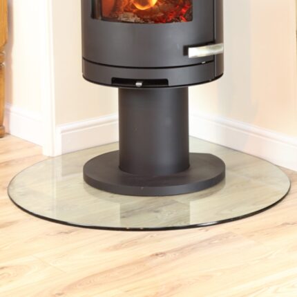 Teardrop Glass Hearth