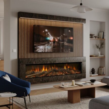 Evonic Volante 1800 Built in Electric Fire